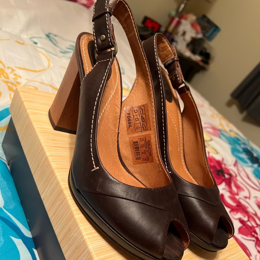 Fossil Peep Toes